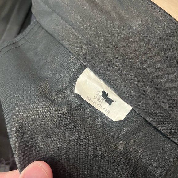 US Navy Black Jumper 42R Top And 34R Bottom DSCP By Omega Apparel Inc - Picture 10 of 10